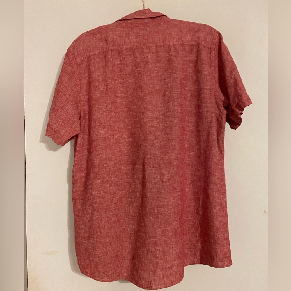 American Rag Large red button down - Picture 3 of 3
